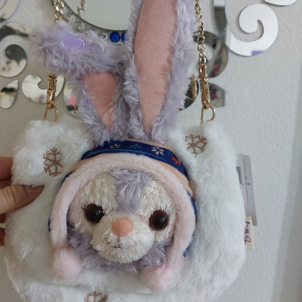 Shanghai DISNEY HOLIDAY Rabbit Handbag Gold Chains Beautiful Practical Bag - Picture 2 of 12